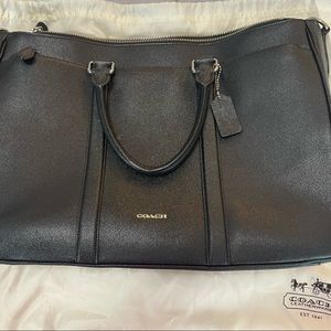 Coach leather briefcase